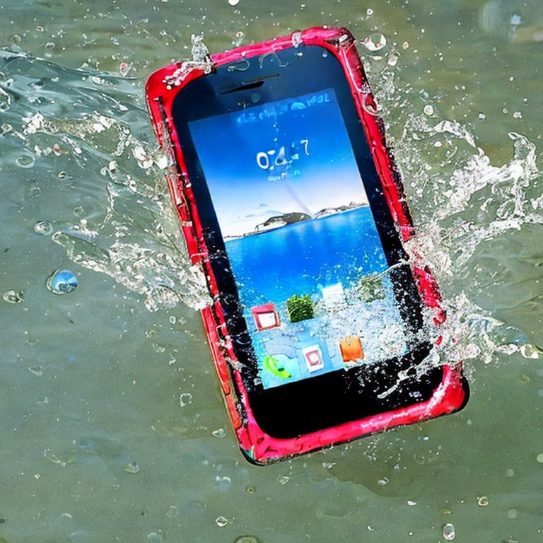 휴대폰 물에 빠졌을때 충전