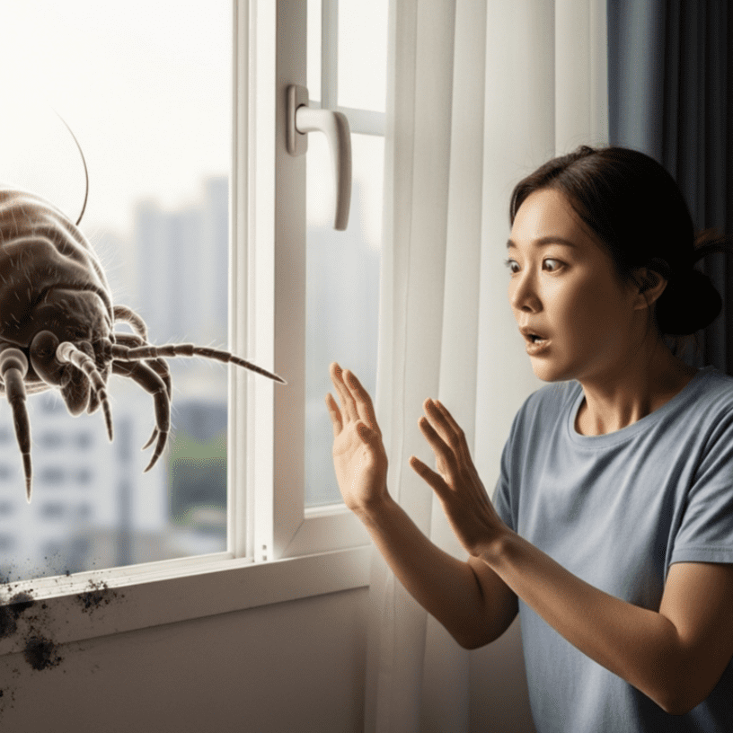 집먼지벌레(먼지다듬이) 원인과 없애는 법