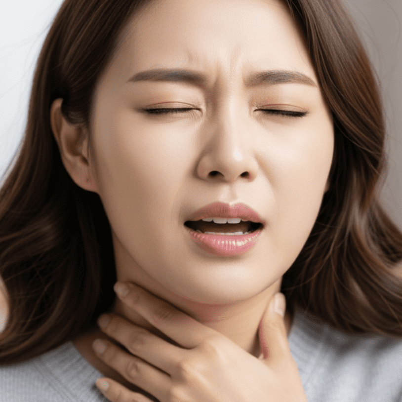 목이 간질간질 증상 원인 약 및 치료방법