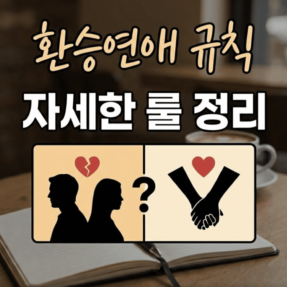 환승연애 규칙과 출연자 룰 정리