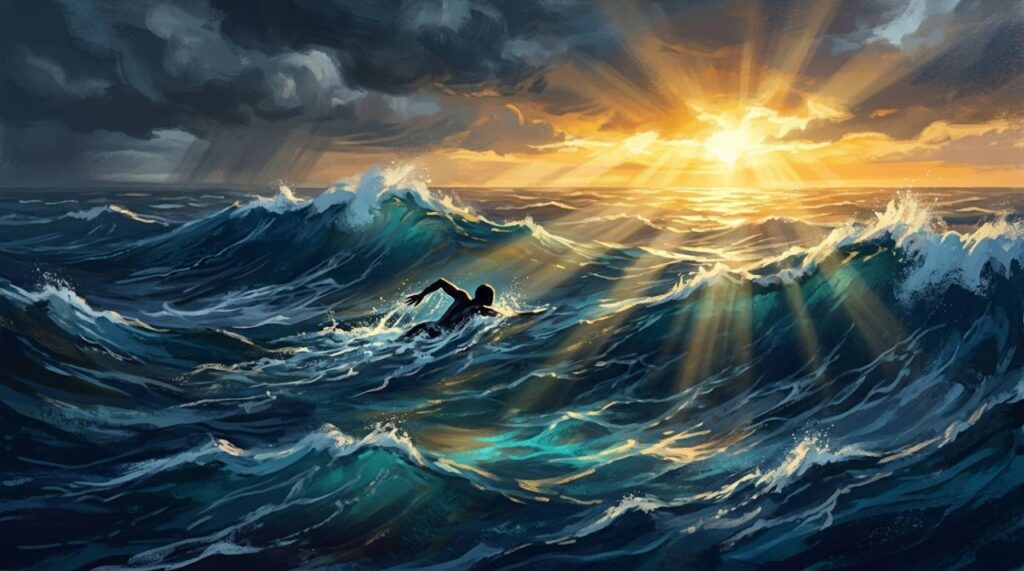 ocean-waves-bts-swim-theme-visual