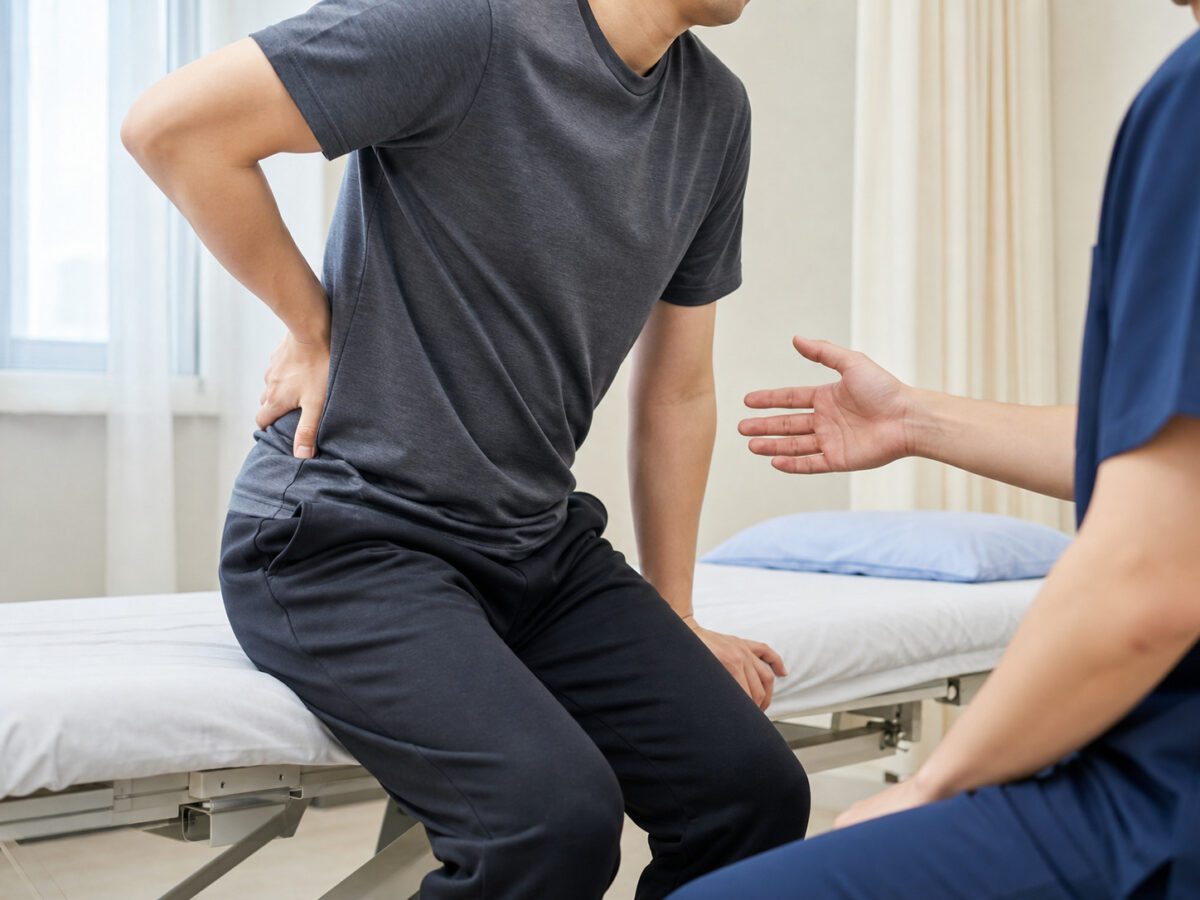 사고 차량 파손 정도보다 보행과 수면 상태, 통증에 따라 통원치료와 입원을 비교하는 안내표